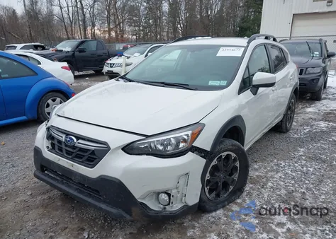 2021 Subaru Crosstrek Premium из США, поврежденный, VIN JF2GTAPCXM8293314